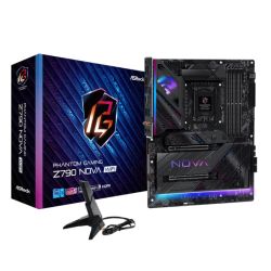 Asrock Z790 NOVA WIFI, Intel Z790, 1700, ATX, 4 DDR5, HDMI, DP, Wi-Fi 7, 2.5G LAN, PCIe5, RGB, 6x M.2 Asrock Z790 NOVA WIFI, Intel Z790, 1700, ATX, 4 DDR5, HDMI, DP, Wi-Fi 7, 2.5G LAN, PCIe5, RGB, 6x M.2
